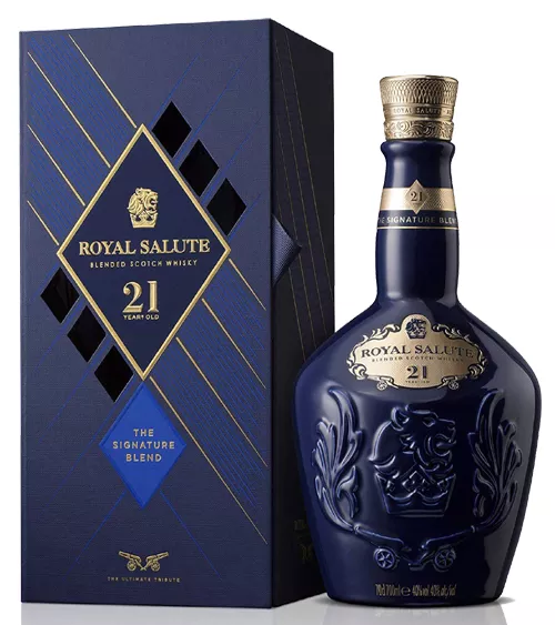 Whisky Royal Salute 21 anos-Azul-700ml